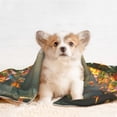 thumbnail image 4 of Pofeuu Butterflies In Flower Field Print Puppy Blanket,Dog Blankets,Pet Blanket Cozy Cat Blankets for Indoor Cats, Fuzzy Pet Blanket for Kitten Doggy Dog Blankets-Small, 4 of 8