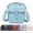 Light Blue, variant on Small Crossbody Bags for Women, Double Layer Large Capacity Messenger Bag,Retro Faux Leather Built in Purse Anti Theft
