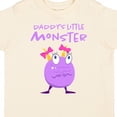 thumbnail image 4 of Inktastic Daddy's Little Monster Girls Toddler T-Shirt, 4 of 5