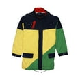 thumbnail image 2 of Polo Ralph Lauren Mens Color Block Sailing Anorak Jacket (Medium, Navy/Yellow), 2 of 3
