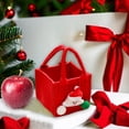 thumbnail image 7 of LWZWM Holiday Decor Clearance Sales Today Deals Prime Christmas Style Bags Washable Tote Bags Reusable Santa Claus Packaging Bags Christmas Wrapping Bags For Christmas Party Supplies Candy Gift Bags, 7 of 7