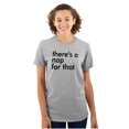 thumbnail image 4 of Funny There's A Nap For That Joke Plus Size Crewneck Graphic Tee Shirt Brisco Brands 3X, 4 of 6