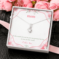 thumbnail image 3 of My World Mom, Mothers Gift  Necklace, Mothers Day Gift Necklace, Moms Birthday Gift Necklace, Gift From Son, Daughter, 3 of 5