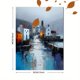 thumbnail image 3 of Qisvanset Classic Geometric Pattern Canvas Print 12x16 Inch Hallway Art, 3 of 8