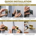 thumbnail image 3 of Mega Handles | Prime Passage Door Lever | Satin Brass, 3 of 4