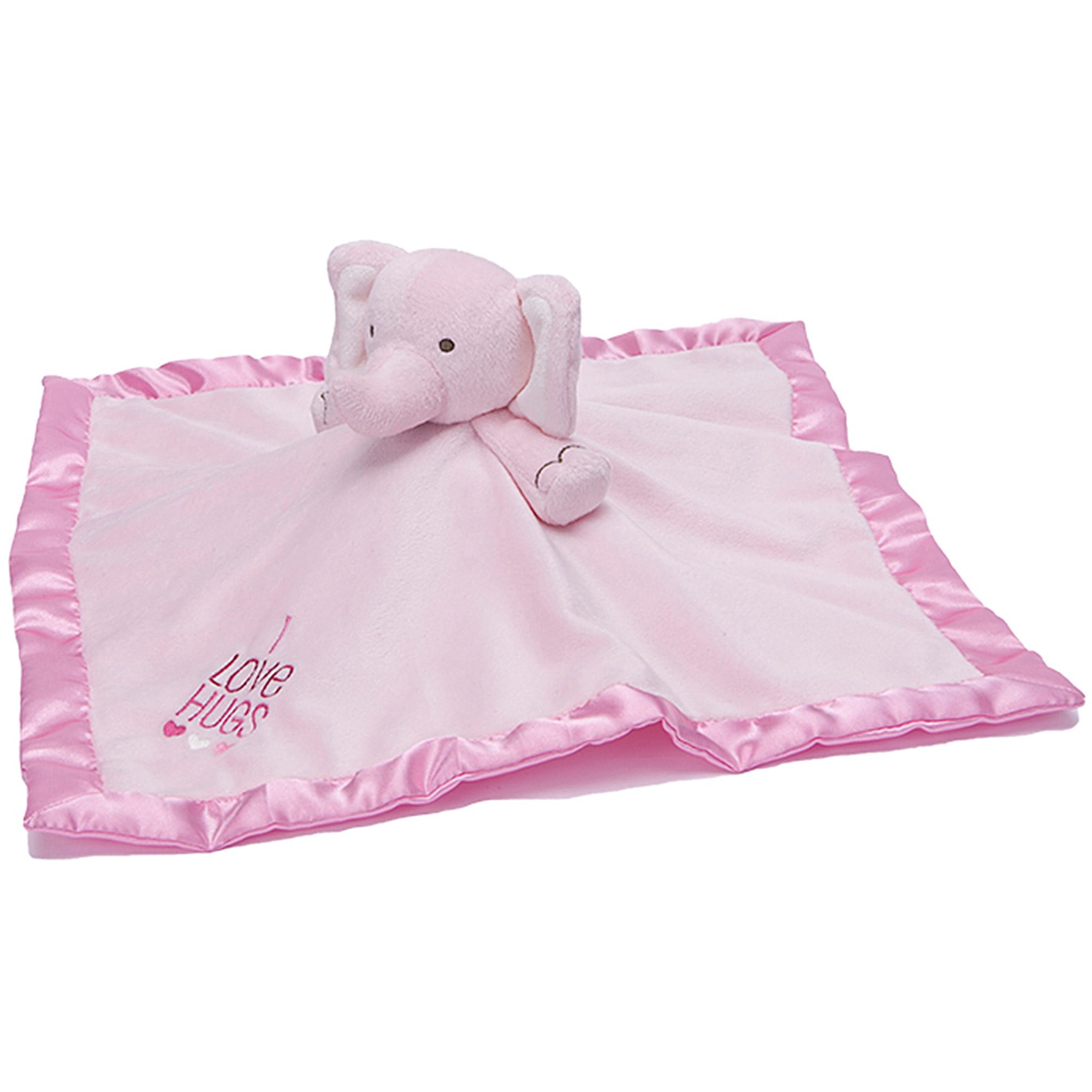 pink elephant baby blanket