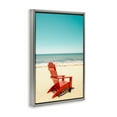thumbnail image 3 of Stupell Industries Place For Dreams Beach Gray Framed Floater Canvas Wall Art, design by Elena Chukhlebova, 3 of 9