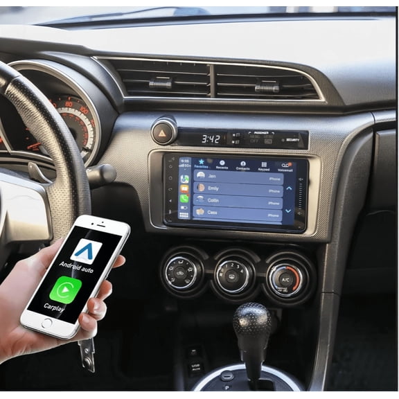 2 32GB 7in Android 13 Car Stereo Radio for Toyota Scion tC 2010 2011 2012 2013 2014 2016 with Carplay Android Auto, Head Unit with WiFi GPS Bluetooth   AHD Backup Camera/Microphone