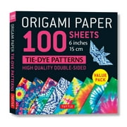 Origami Paper 100 Sheets Tie-Dye Patterns 6 (15 CM): Tuttle Origami Paper: Double-Sided Origami Sheets Printed with 8 Different Designs (Instructions for 8 Projects Included) (Other)