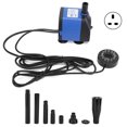 thumbnail image 1 of Bomba de agua sumergible para pecera con luz LED colorida, bomba de fuente silenciosa para acuario, enchufe azul del Reino Unido de 220V, 1 of 5