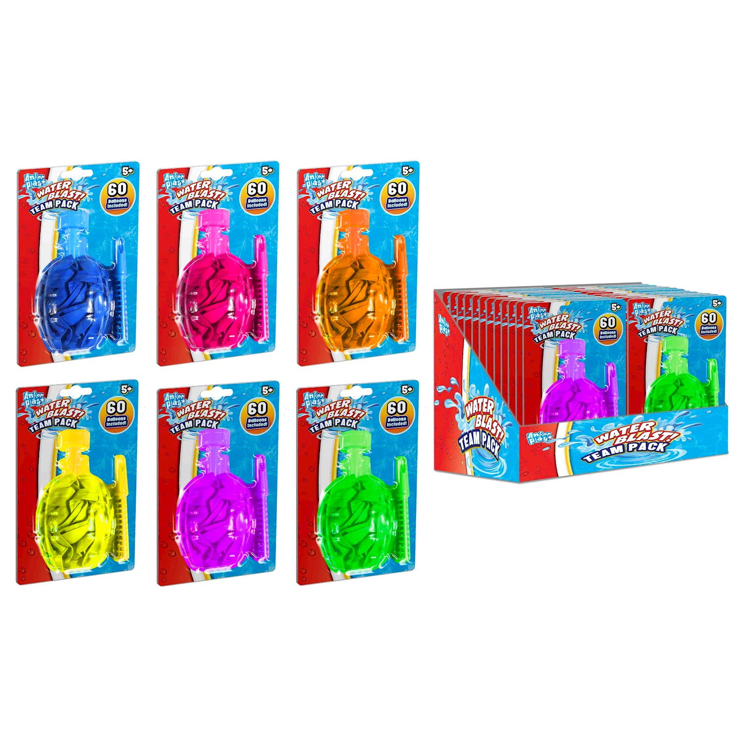 WATER BALLOONS 60CT PACK