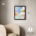 thumbnail image 4 of Roseate Hues I Shadowbox Print Bright Wall Decor by Art Remedy, Black Frame, 16 x 20, 4 of 6