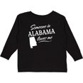 thumbnail image 3 of Inktastic Someone in Alabama Loves Me Boys or Girls Long Sleeve Toddler T-Shirt, 3 of 5