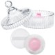 thumbnail image 1 of Bote de polvo corporal LAKIRA, extra grande, 400 ml, con puff, 1 of 9