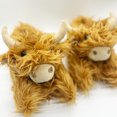 thumbnail image 3 of Highland Cow Kawaii Animal Shoes Suave Lindo para Hombres (Marrón 29.5), 3 of 9