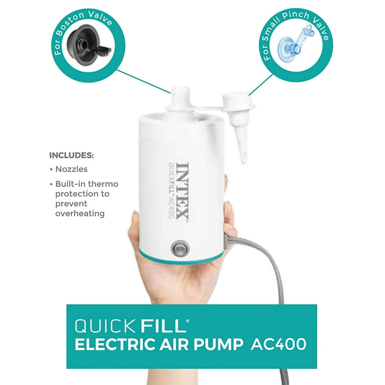 Air Mattress Pump Intex Float Pump Intex: Quick-Fill Electric