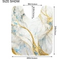 thumbnail image 5 of Coolnut Abstract Marble Anti-Slip Ultra Absorbent Durable Bath Rug with Rubber Backing,24"x16", 5 of 7