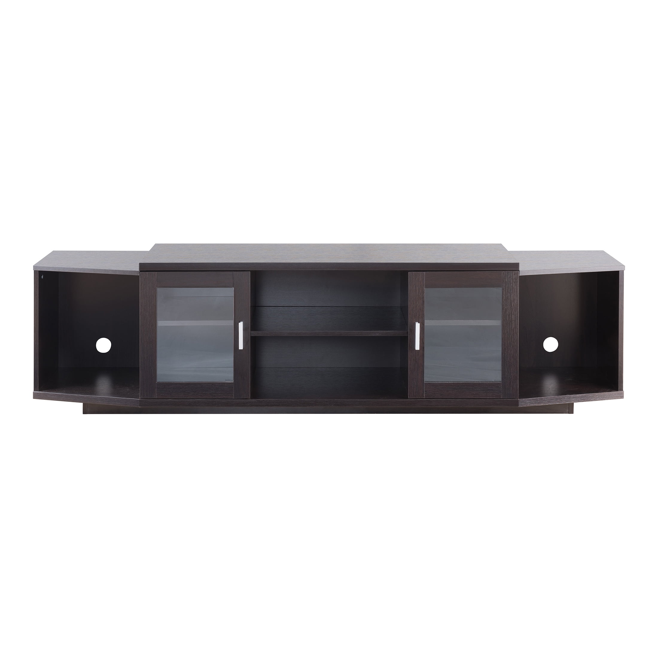 Furniture of America Daytona TV Stand for TVs up to 80", Cappuccino