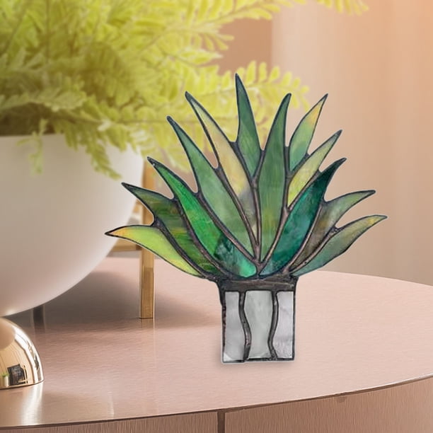 Adorno de planta en maceta de agave artificial Maceta Yard Art Garden Decor (1) Ndcxsfigh Nuevos Originales