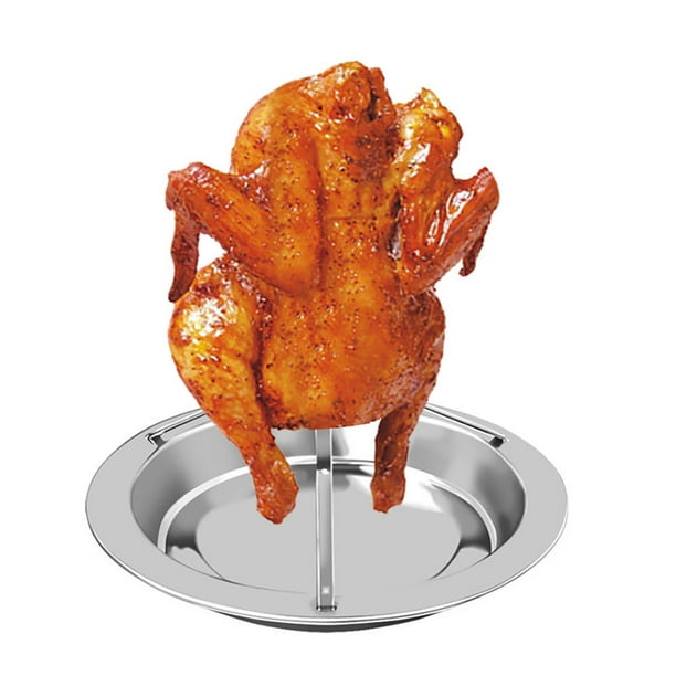 Is it possible to roast chicken in a stainless steel pan?