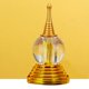 thumbnail image 1 of Pagoda Bodhi de cristal Pagoda Bodhi Artesanía dorada Hebilla de cobre Interfaz de tornillo Herramientas de Buda selladas, 1 of 5