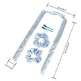 thumbnail image 6 of Heatless Curling Rod Hairband Wave Formers Lazy Curler Sleep Styler Hair Curlers, 6 of 13