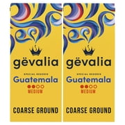 (2 pack) Gevalia Special Reserve Guatemala Single Origin Medium Roast Coarse Ground Coffee, 10 oz. Bag