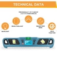thumbnail image 4 of Digital Magnetic Level Tool Slope Angle Finder Electronic Bubble Inclinometer for Home Renovation, 4 of 7