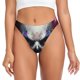 thumbnail image 1 of Fotbe Modern Abstract Colorful Skull C Tanga Sin Costuras para Mujer con Estampado – Panties Invisibles, Transpirables y Cómodos para Uso Diario-4X-Large, 1 of 6