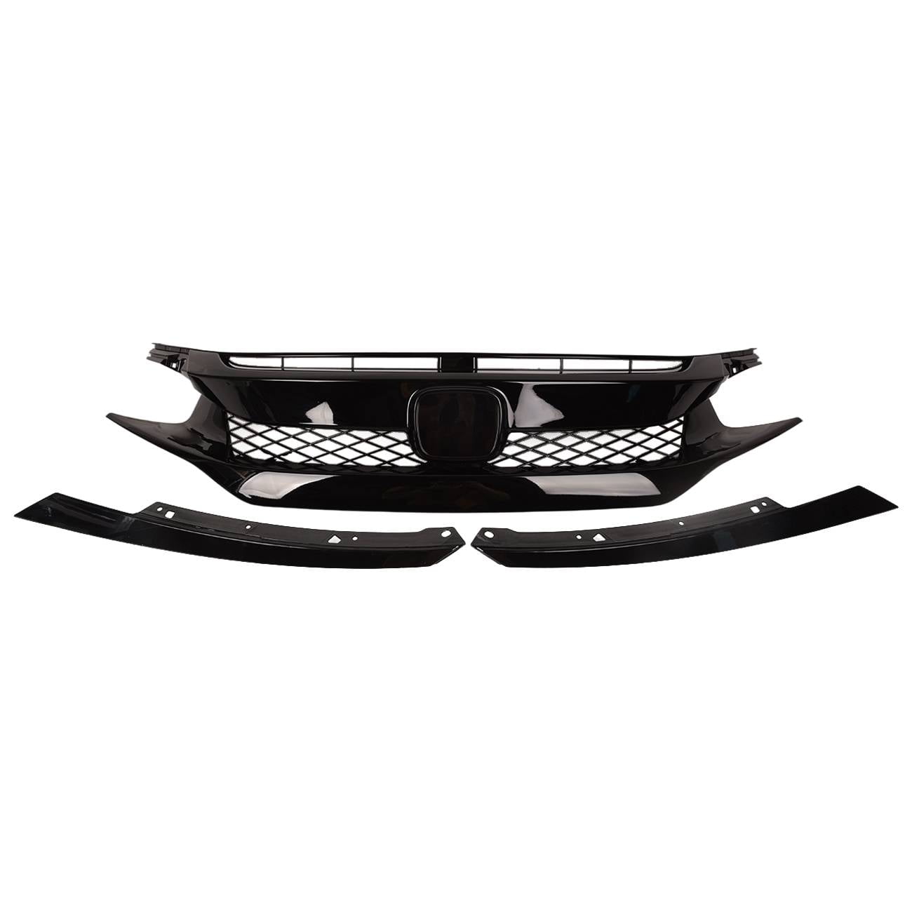 OE 71121TBAA01 Front Bumper Grille Guards w/ Eyebrows TypeR Style