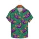 thumbnail image 4 of Ceisia Men's Mardi Gras Festive Print Short Sleeve Button-Up Shirt Collection | Leopard Print & Carnival Mask Button-Up Shirt Gifts, 4 of 5