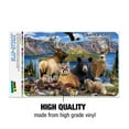 thumbnail image 3 of Crater Lake National Park Oregon Animals Elk Deer Beaver Cougar Home Business Office Sign, 3 of 7