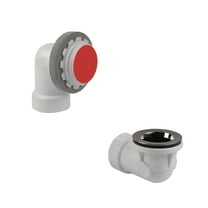 Jones Stephens B0hrpzlbn 1-1/2" Tub Drain Kit - Nickel