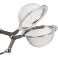 thumbnail image 3 of Snap Ball Tea Strainer, 3 Pcs Premium Stainless Steel Tea Infuser with Handle for Loose Leaf Tea Fine Mesh Tea Balls Filter Infusers, 3 of 7