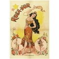 thumbnail image 3 of Anonymous 14x18 Black Modern Framed Museum Art Print Titled - Rosa-D’Or (1888), 3 of 5