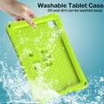 thumbnail image 6 of for iPad mini 1/2/3/4/5 Case with Crossbody Strap, Butterfly Stand Cute Kids Friendly Shockproof Protective Heavy Duty Case Cover for iPad mini 1/2/3/4/5 - Grassgreen, 6 of 6