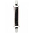 thumbnail image 1 of Elastic Scarf and Hat Clips Attacher with Extra Heavy Clips - Beige And Black Striped, 1 of 1