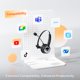 thumbnail image 5 of Auriculares inalámbricos LEVN Bluetooth con micrófono y cancelación de ruido, 5 of 6