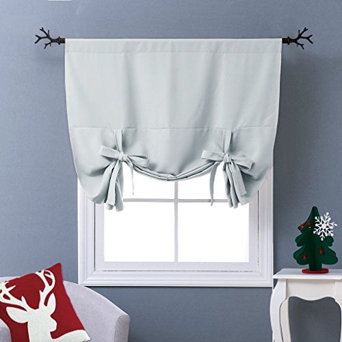 NICETOWN Balloon Shades Window Treatment Valance Room Darkening