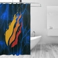 thumbnail image 3 of Prestonplayz Shower Curtain Sets, Funny Bathroom Shower Curtains, Waterproof Fabric for Bathroom Decor Bathtub with 12 Hooks 72x72in, 3 of 8