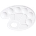 thumbnail image 2 of White - 1 pc Oval Plastic Paint Tray, 2 of 5