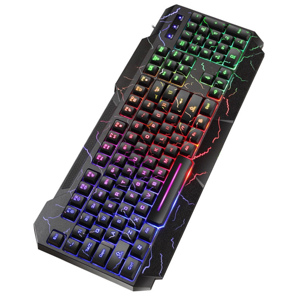 特別価格60% Gaming Mechanical Keyboard Blue Switches 87 Key E-YOOSO K620 Keyboard with RGB Side Light, Pink好評販売中