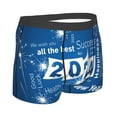 thumbnail image 3 of Junzan Happy New Year 2024 (4) Mens Underwear Boxer Briefs For Men’s - Medium, 3 of 9