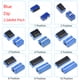 thumbnail image 5 of 5/10 piezas de interruptores de palanca deslizantes de paso de 1,27 mm/2,54 mm, DIP/Smd/ángulo recto, doble fila, 1/2/3/4/5/6/8/10/12 posiciones/bits/vías/canales/pins, 5 of 5