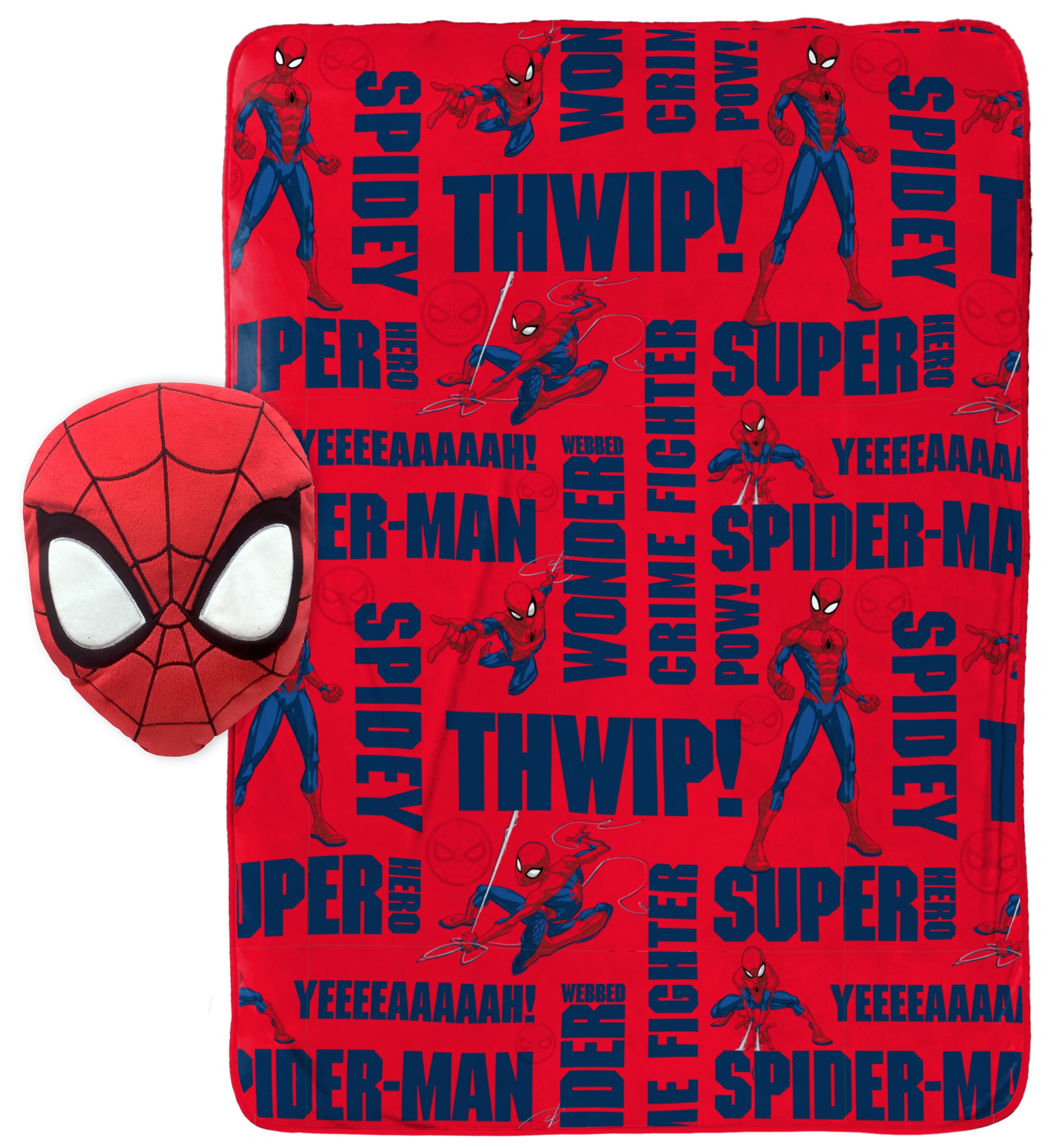Spiderman Blanket & Nogginz Set