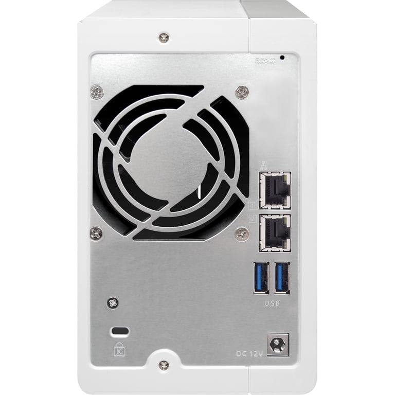 QNAP TS-231P2 2-bay Personal Cloud NAS with DLNA, 1GB RAM 