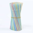 thumbnail image 3 of Boulevard F 1000PCS Plastic Drinking Straws 8.27*0.2 Inch Colourful Drinking Straws Environmental Protection And Safety Flexible Plastic Both Cold And Hot Drinks Straws(Colour), 3 of 7