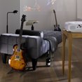 thumbnail image 4 of Folding Guitar Stand Heavy Duty Metal Holder for Acoustic Ukulele Portable Compact Storage Rack Stable Support, 4 of 4