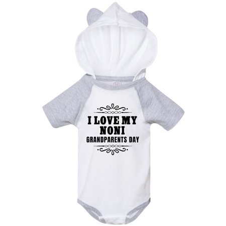 

Inktastic Grandparents Day I Love My Noni Gift Baby Boy or Baby Girl Bodysuit