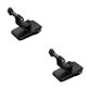 thumbnail image 2 of Sidaley Holder Rotary Backpack Clip Aluminum Alloy Mount Camera Load-bearing Shoulder Belt Head J-hook Adapter Sports Strap Clamps Large Negro 2piezas, 2 of 6